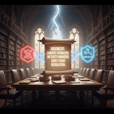 מחיקת תביעה נגד לקוחות המשרד בשלב המקדמי ללא צו להוצאות