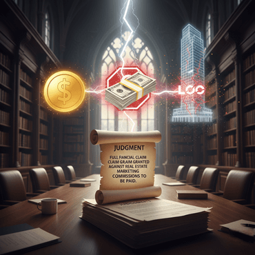 קבלת תביעה כספית במלואה נגד חברת ייזום נדל"ן בגין אי-תשלום עמלות שיווק